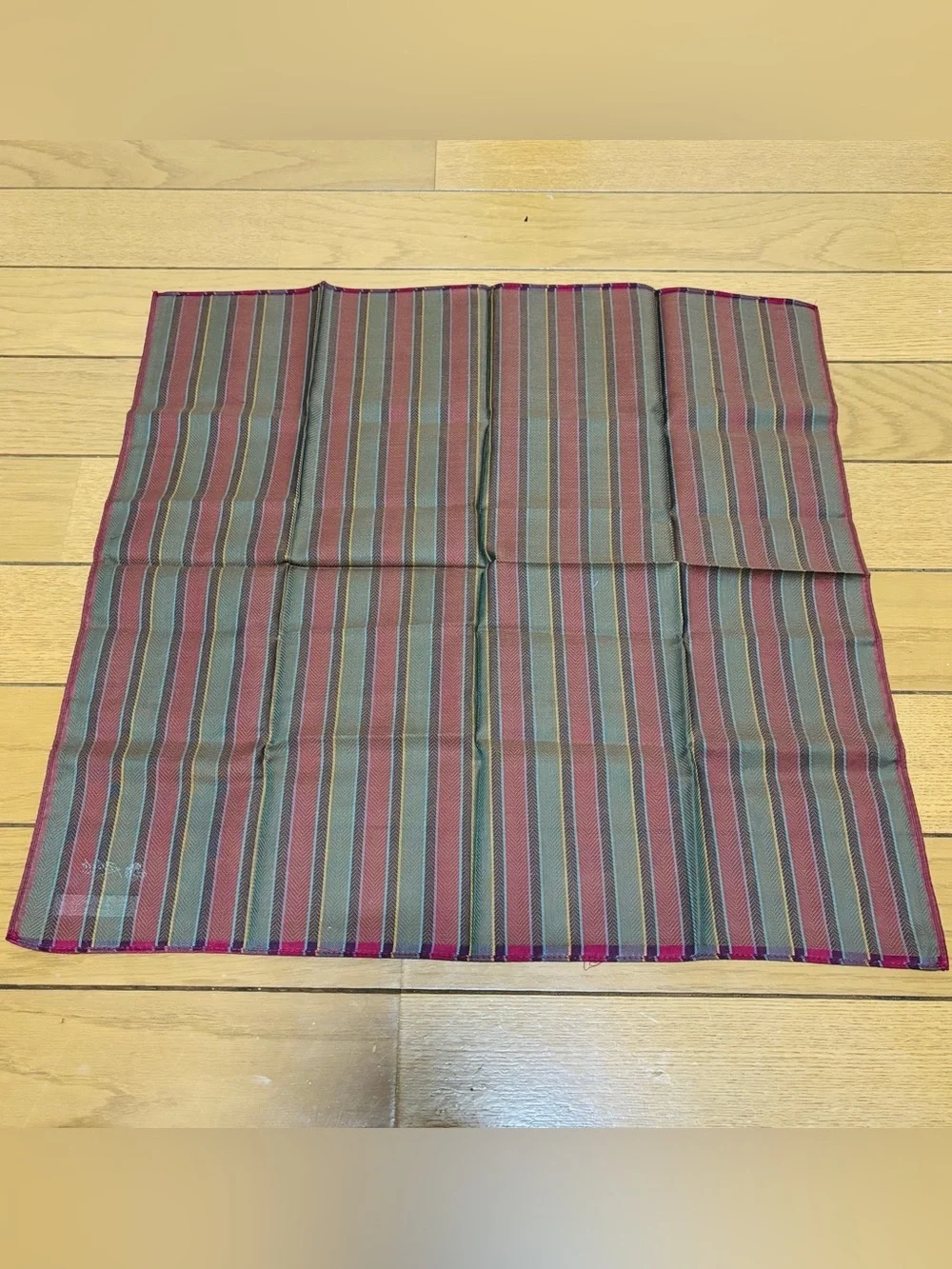 Roberto Italy Multicolor 100%Cotton Handkerchief/Bandana/Scarf size 43cm 17”